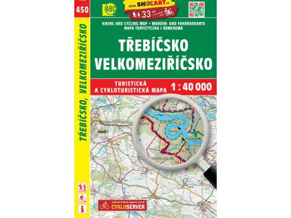 450 Třebíčsko, Velkomeziříčsko 1 : 40 000