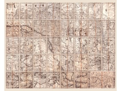 3616 fabius antonius de colloredo 1672 1742 mapa uherska medirytina viden 1689
