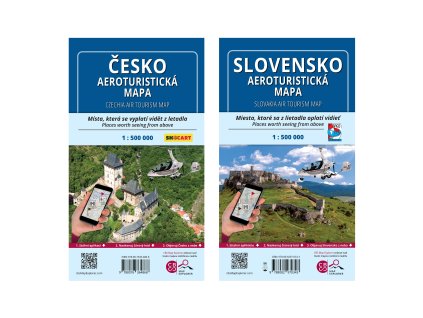 aeroturisticka mapa cesko slovensko