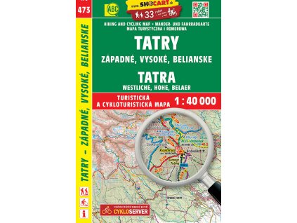 473 Vysoké Tatry + Západné, Belianské 1 : 40 000