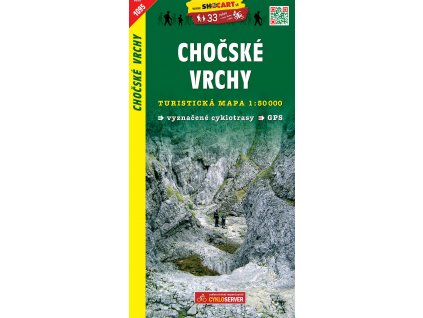 1095 Chočské vrchy 1 : 50 000