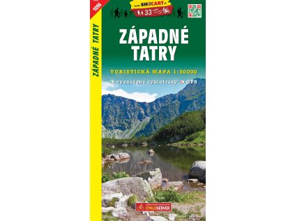 1096 Západné Tatry 1 : 50 000