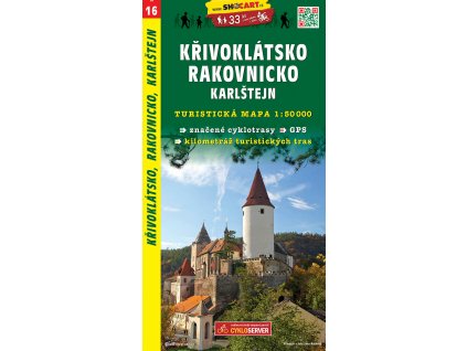 016 Křivoklátsko, Rakovnicko, Karlštejnsko 1 : 50 000