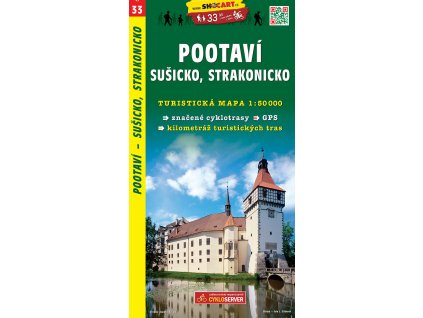 033 Pootaví, Sušicko, Strakonicko 1 : 50 000