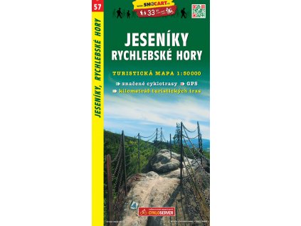 057 Jeseníky, Rychlebské hory 1 : 50 000