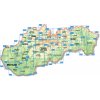 Klad listů u turistických map 1 : 40 000 - Slovensko