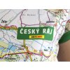 Mapové funkční tričko - MAPyčko - Český ráj - dámské