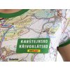 Mapové funkční tričko - MAPyčko - Karlštejnsko, Křivoklátsko - dámské