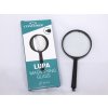 Lupa s plastovým rámečkem a skleněnou čočkou, průměr 60 mm
