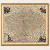 JOSEF FERDINAND BOCK-POLACH (1765 - 1808): Hospodářská mapa Čech, 1808