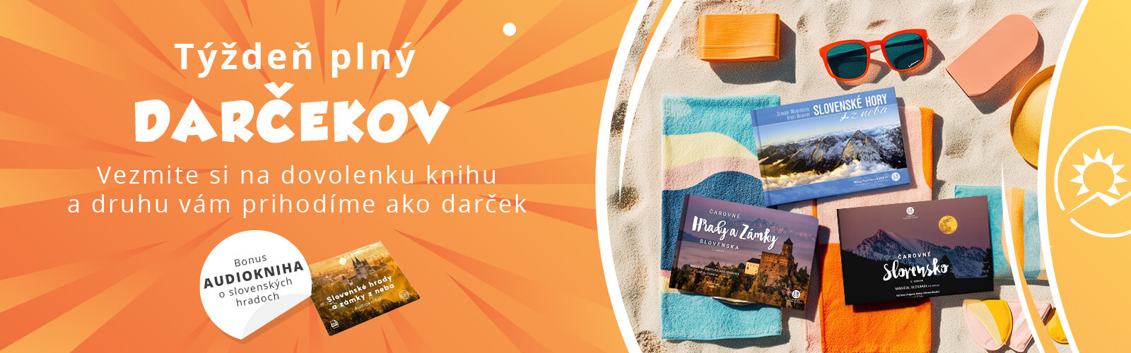Leto s darčekmi knihy ako darček