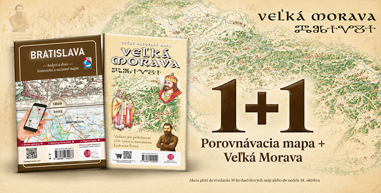 Porovnávacie mapy + Veľká Morava
