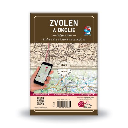 1419 4 porovnavacia mapa zvolen a okolie kedysi a dnes