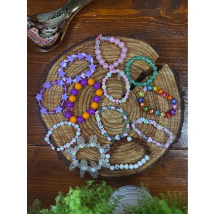 Korálkové náramky pre víly, princezné a kráľovné