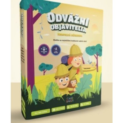 3303 odvazni objavitelia pohybova spolocenska hra