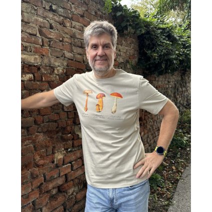 Tričko Z našj prírody - Huby - pánske