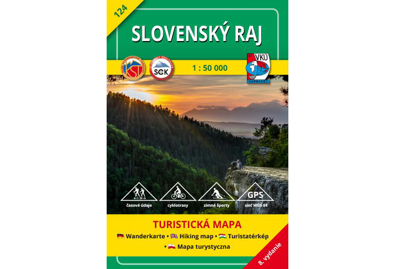 TM 124 - Slovenský raj  - Turistická mapa