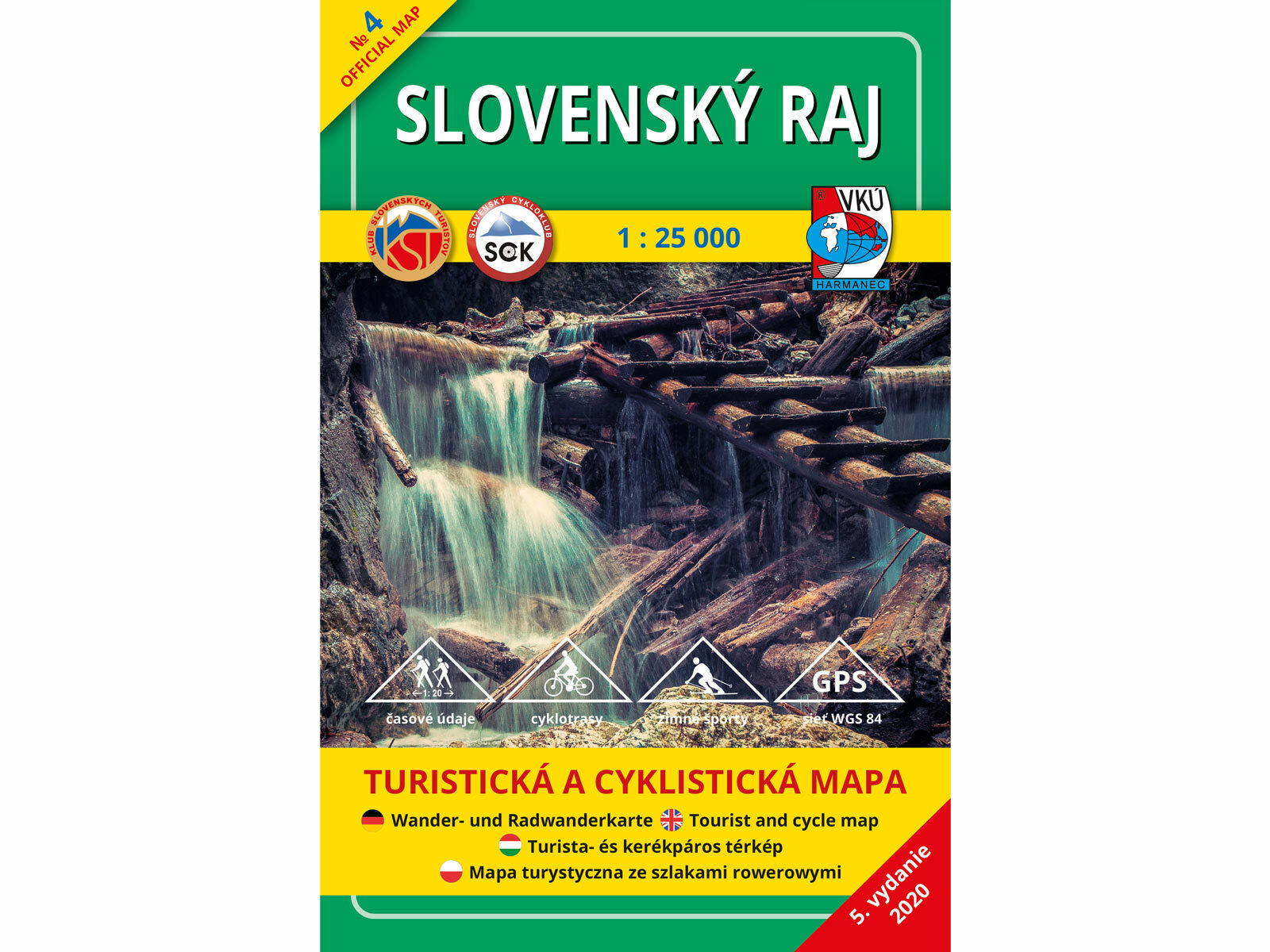TM 4 - Slovenský raj (s aplikáciou CBS Map Explorer)  - Turistická mapa