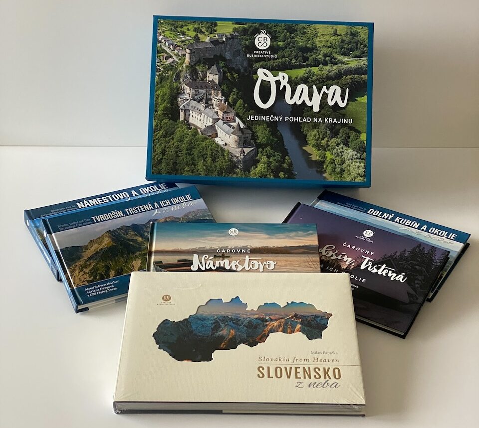 Darčekový knižný box ORAVA  - výhodné darčekové balenie