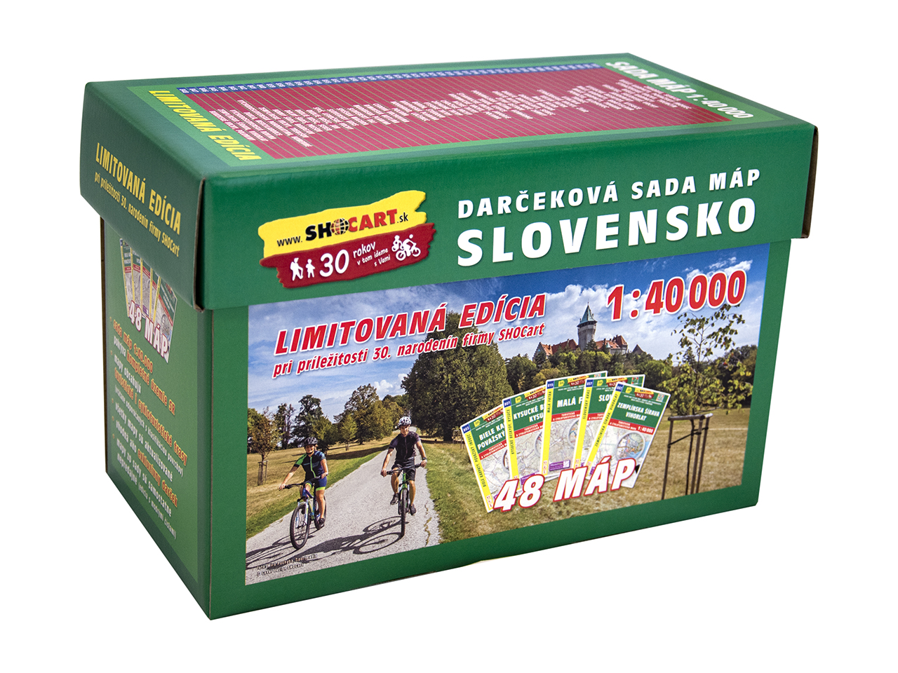 Darčeková sada turistických máp Slovenska - SHOCart