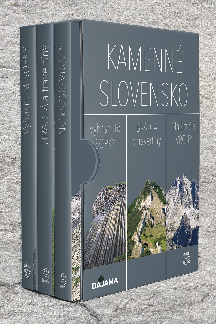 Kamenné Slovensko (trilógia kníh)  Kniha