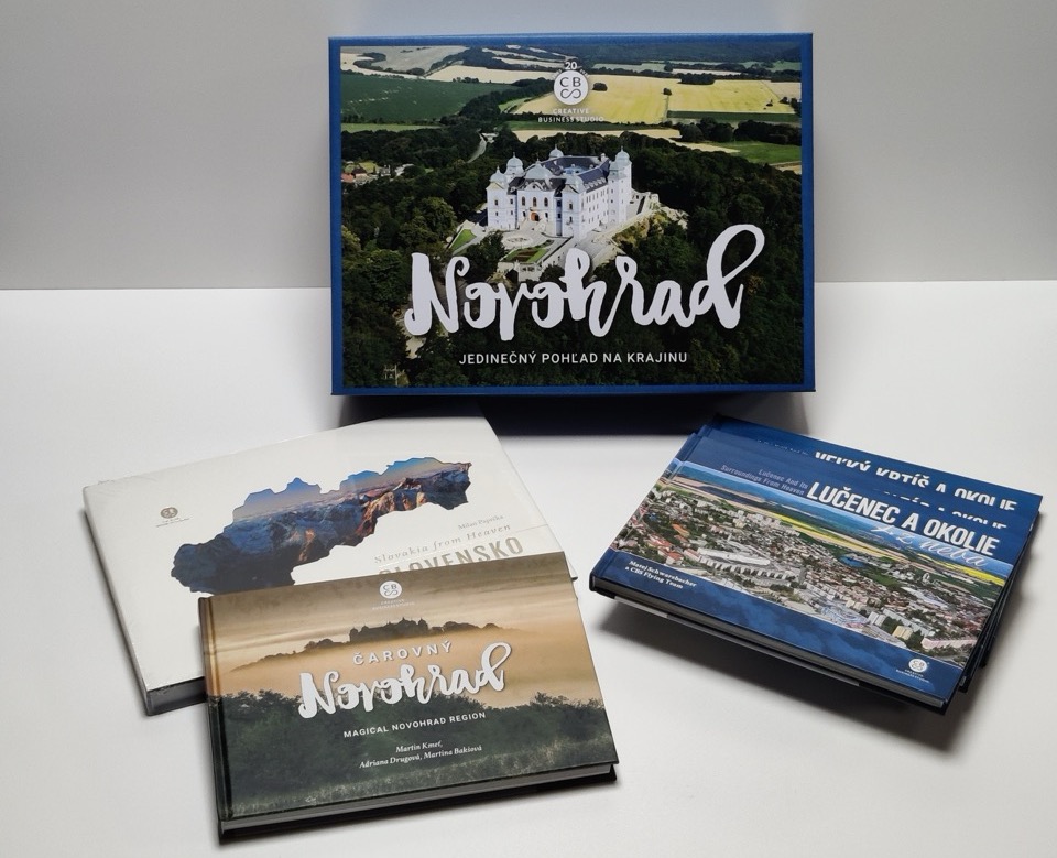 Darčekový knižný box NOVOHRAD  - výhodné darčekové balenie