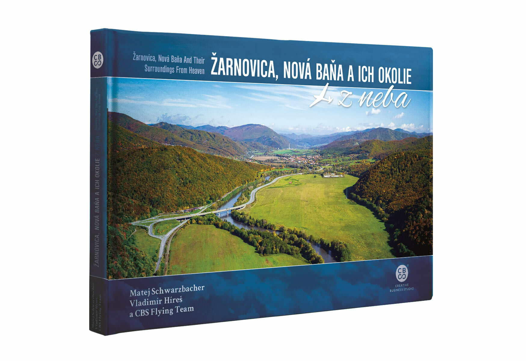 Kniha - Žarnovica a Nová Baňa a ich okolie z neba