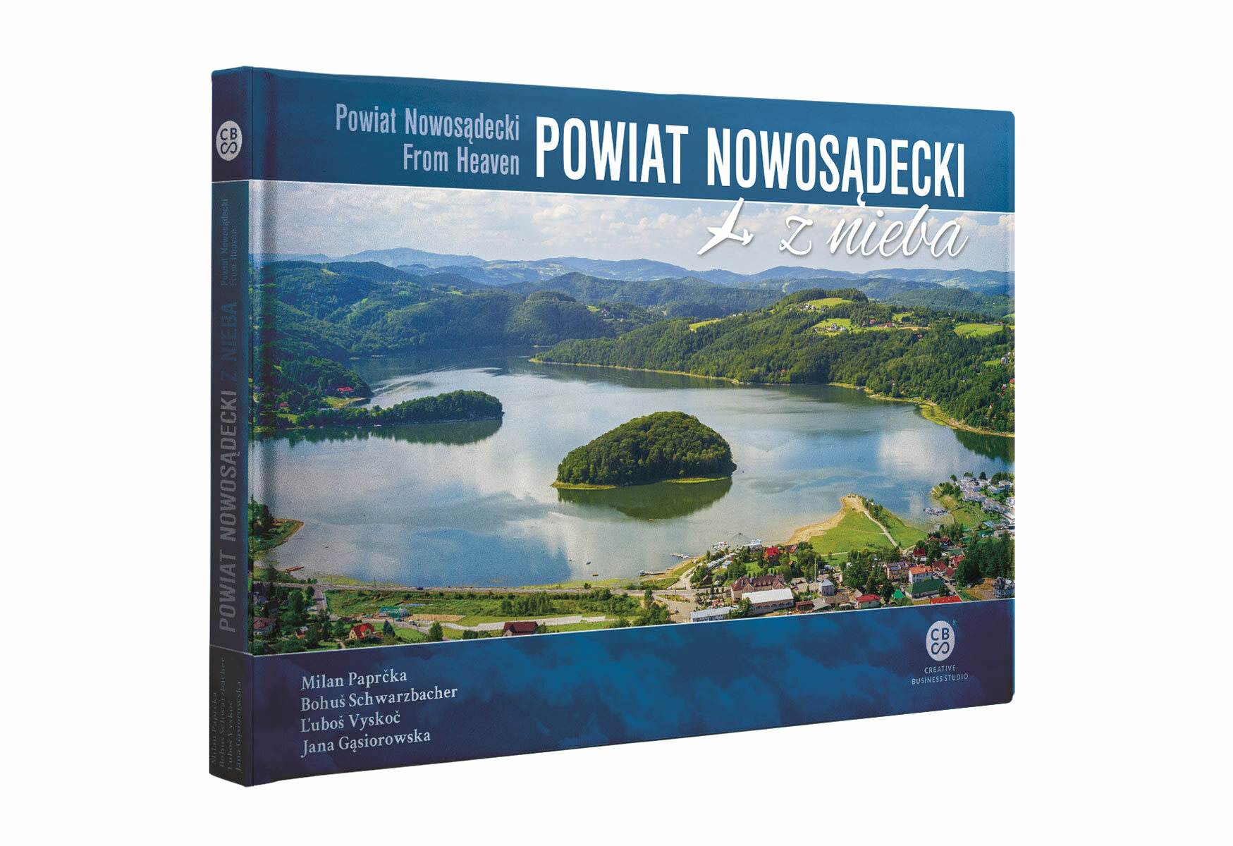 Kniha - Powiat Nowosadecki z nieba + Čarovné sakrálne pamiatky Slovenska ZADARMO