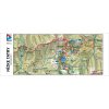 Turistická fľaša - MAPľaška - motív turistická mapa (Mapový podklad Nízke Tatry -Kráľova hoľa)