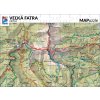 MAPuzzle - mapové puzzle A5 - rôzne turistické mapy (Mapový podklad Bukovské vrchy - Kremenec)