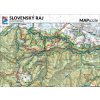 MAPuzzle - mapové puzzle A5 - rôzne turistické mapy (Mapový podklad Bukovské vrchy - Kremenec)