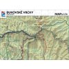 MAPuzzle - mapové puzzle A5 - rôzne turistické mapy (Mapový podklad Bukovské vrchy - Kremenec)