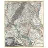 SAMUEL MIKOVÍNI (1686-1750): Mapa Liptovskej stolice. Kolorovaná medirytina. Bratislava, 1736. (Druh potlače Plagát rozmer 100x60(papier posterový, 200g, satinovaný))