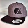 Snapback šedá