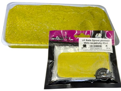 LK Baits Sýrové Plovoucí Těsto na Pstruhy 40ml