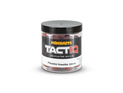 TactiQ rozpustné boilie 250ml - Pikantní švestka 20mm