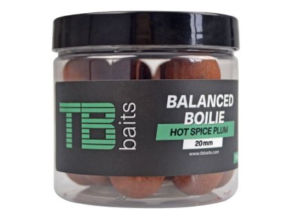 tb baits vyvazene boilie balanced atraktor hot spice plum 100 g