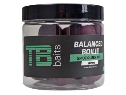tb baits vyvazene boilie balanced atraktor spice queen krill 100 g