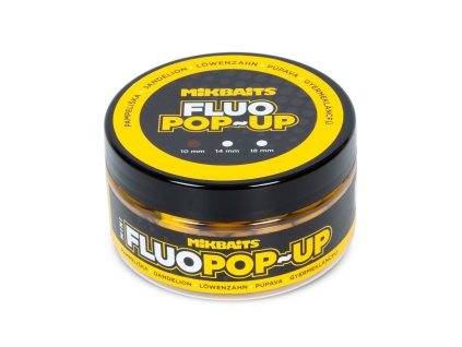 Mini Plovoucí fluo boilie 100ml - Pampeliška 10mm