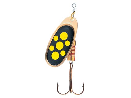 DAM Třpytka Effzett Standard Spinner Black Yellow
