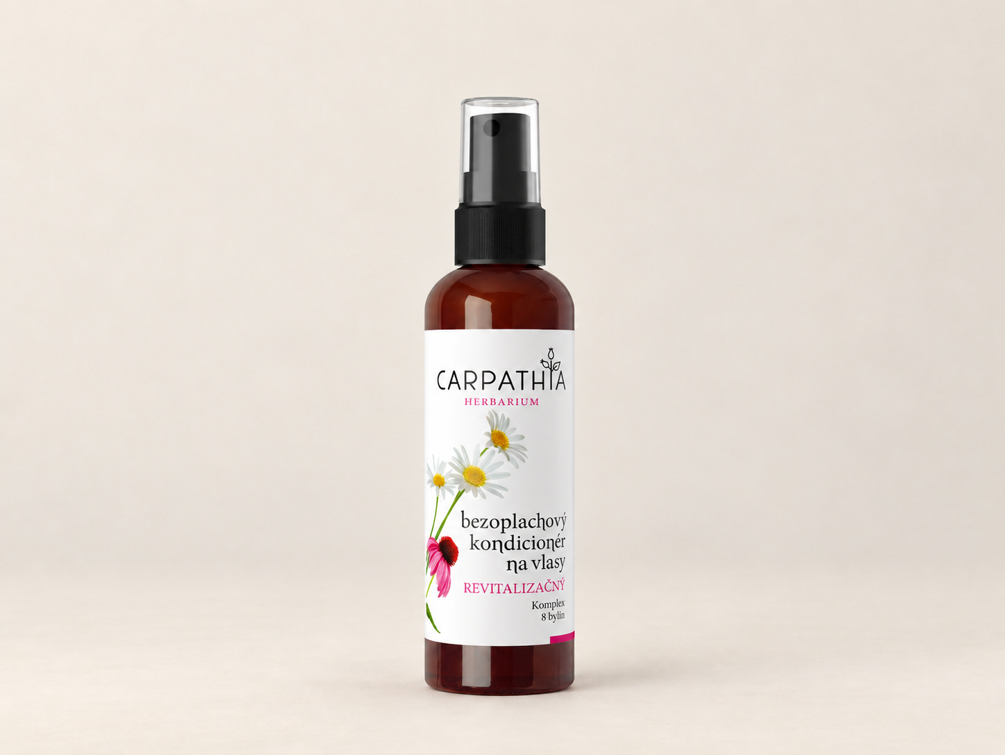 Originálny obal Carpathia Herbarium Bezoplachový revitalizačný kondicionér 150 ml
