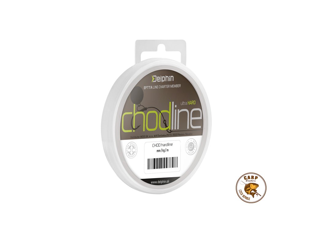 Monofil Delphin CHOD hardline (Varianta 0,50mm 35lbs 25m)