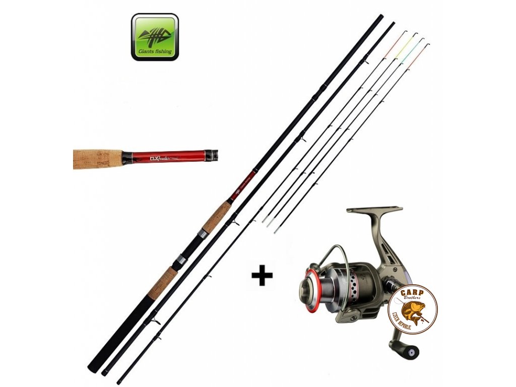 Giants fishing Prut CLX Feeder TR 12ft Medium + naviják zdarma!