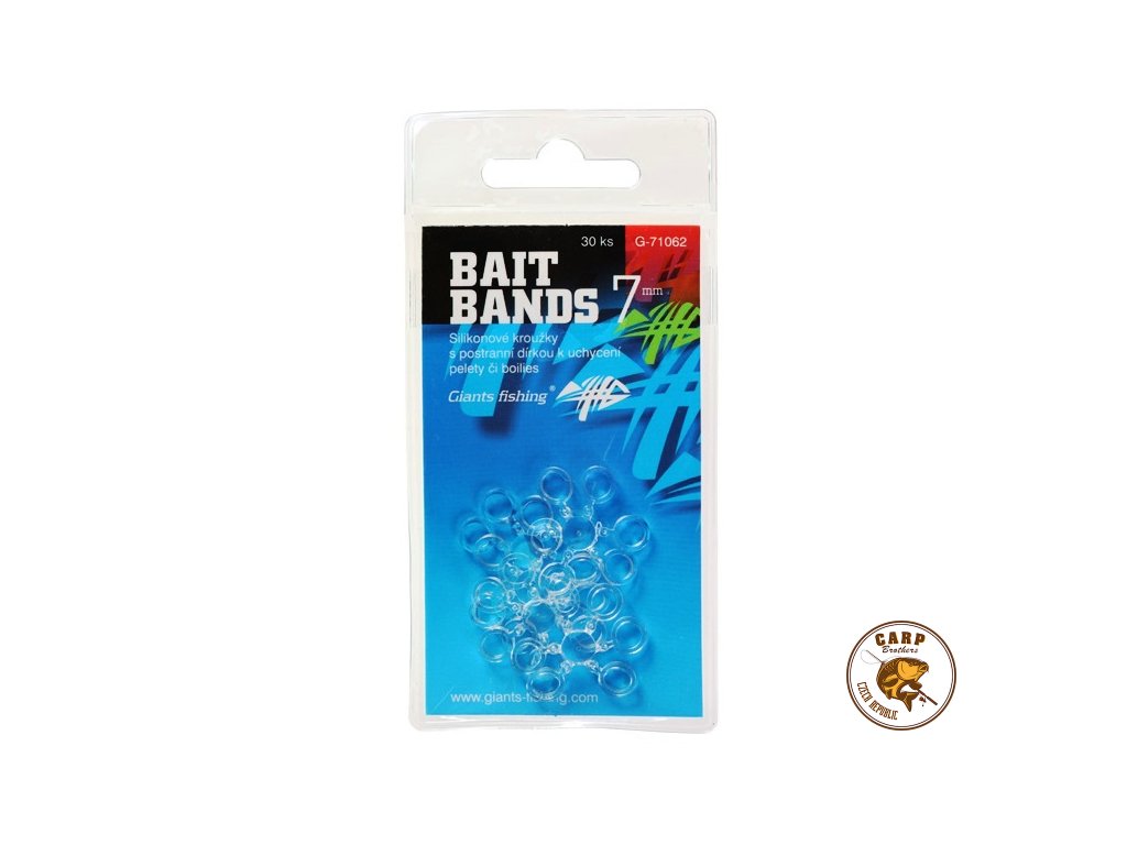 Giants fishing Silikonové kroužky Bait Bands 7mm/30pc