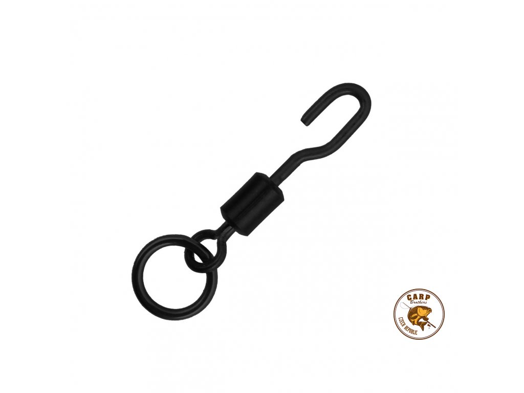 Obratlík Gardner Covert QC Flexi Ring Swivels 10ks, vel.12