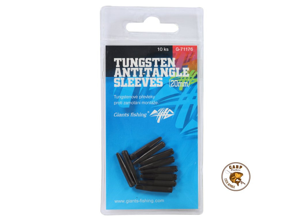 Giants fishing Převleky proti zamotání Tungsten Anti-Tangle Sleeves 20mm/10ks