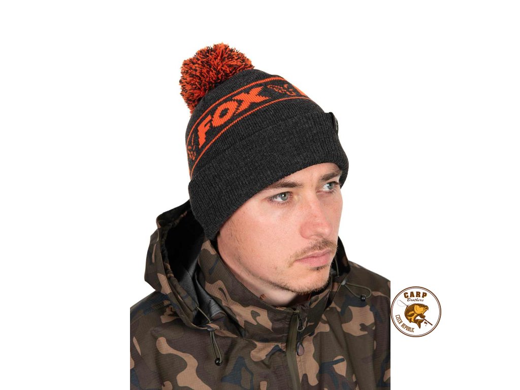 Fox Collection Bobble - Black & Orange (Varianta Fox Collection Bobbles B/O)