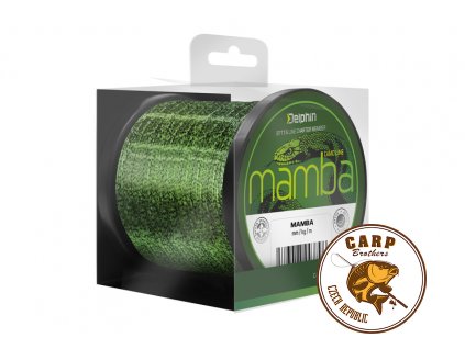 Delphin MAMBA Carp / kamufláž (Varianta 0,34mm 17,8lbs 6000m)