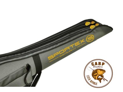 SPORTEX pouzdro dvoukomorové II - šedé (průměr délka 165cm)