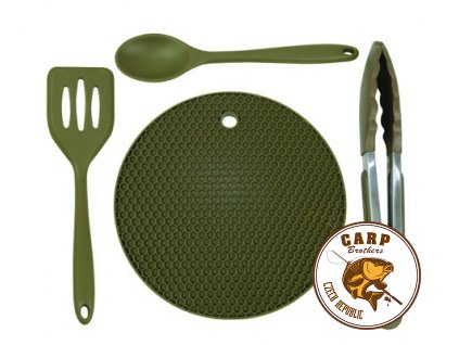 Trakker - Silikonové, kuchyňské nádobí – Armolife Silicone Utensil Set